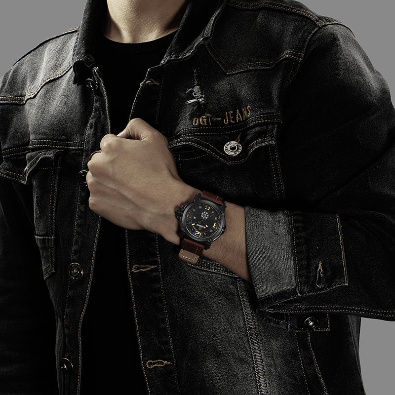 Reloj de Cuarzo Impermeable para Hombre NAVIFORCE 9099