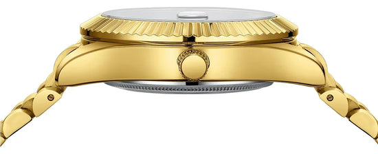 Reloj NIBOSI Classic de acero inoxidable de cuarzo para hombre (B03-Oro)