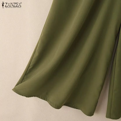Pantalón Wide Leg "Zanzea Executive" – Estilo & Movimiento