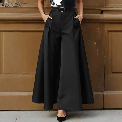 Pantalón Wide Leg "Zanzea Executive" – Estilo & Movimiento