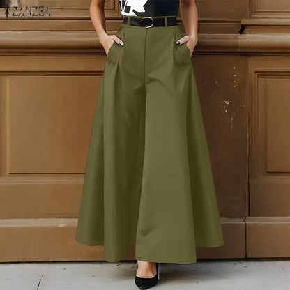 Pantalón Wide Leg "Zanzea Executive" – Estilo & Movimiento