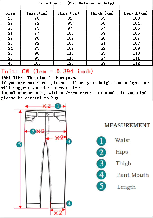 Pantalones vaqueros rectos ajustados y elásticos suaves y transpirables para hombre