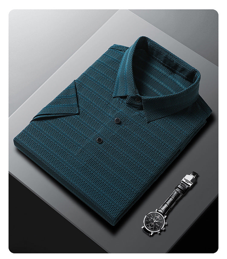 Polo elástico Valante para hombre (manga corta)