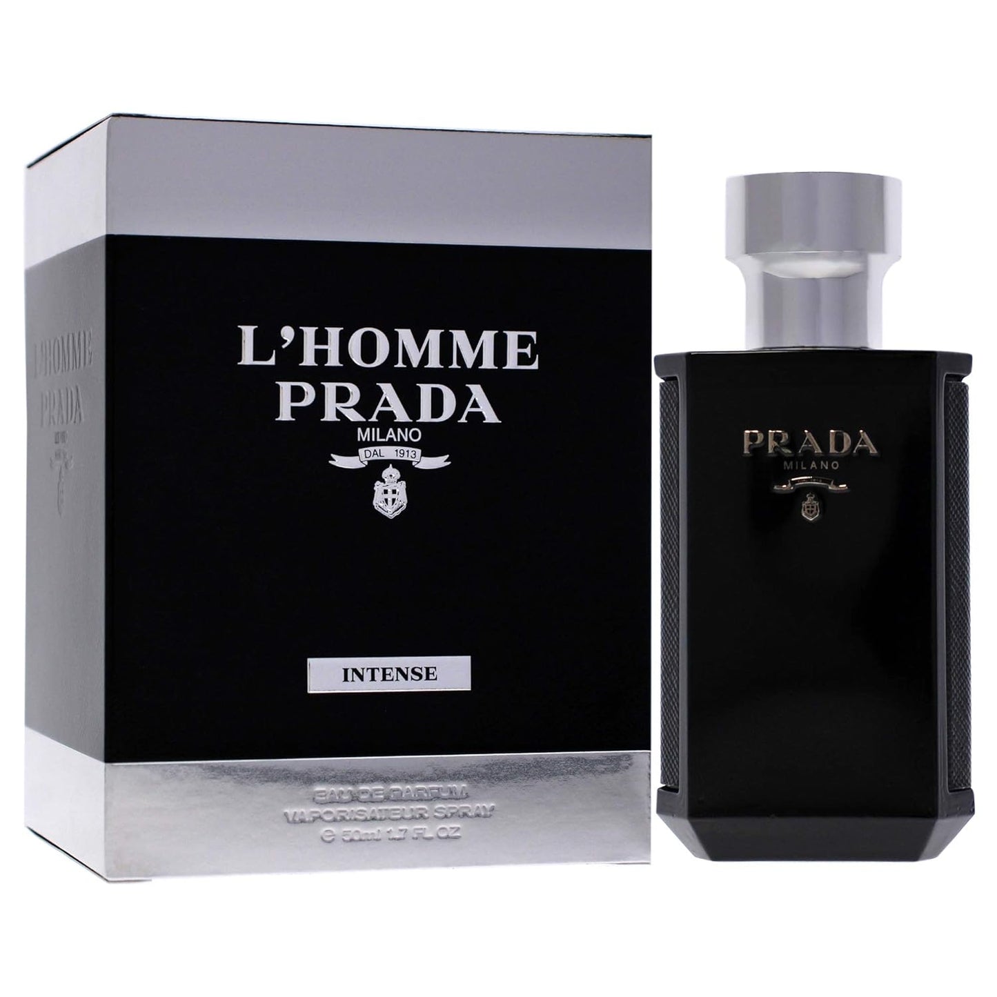 Prada Lhomme Intense Eau de Parfum en Spray para Hombres 3.4 Onzas