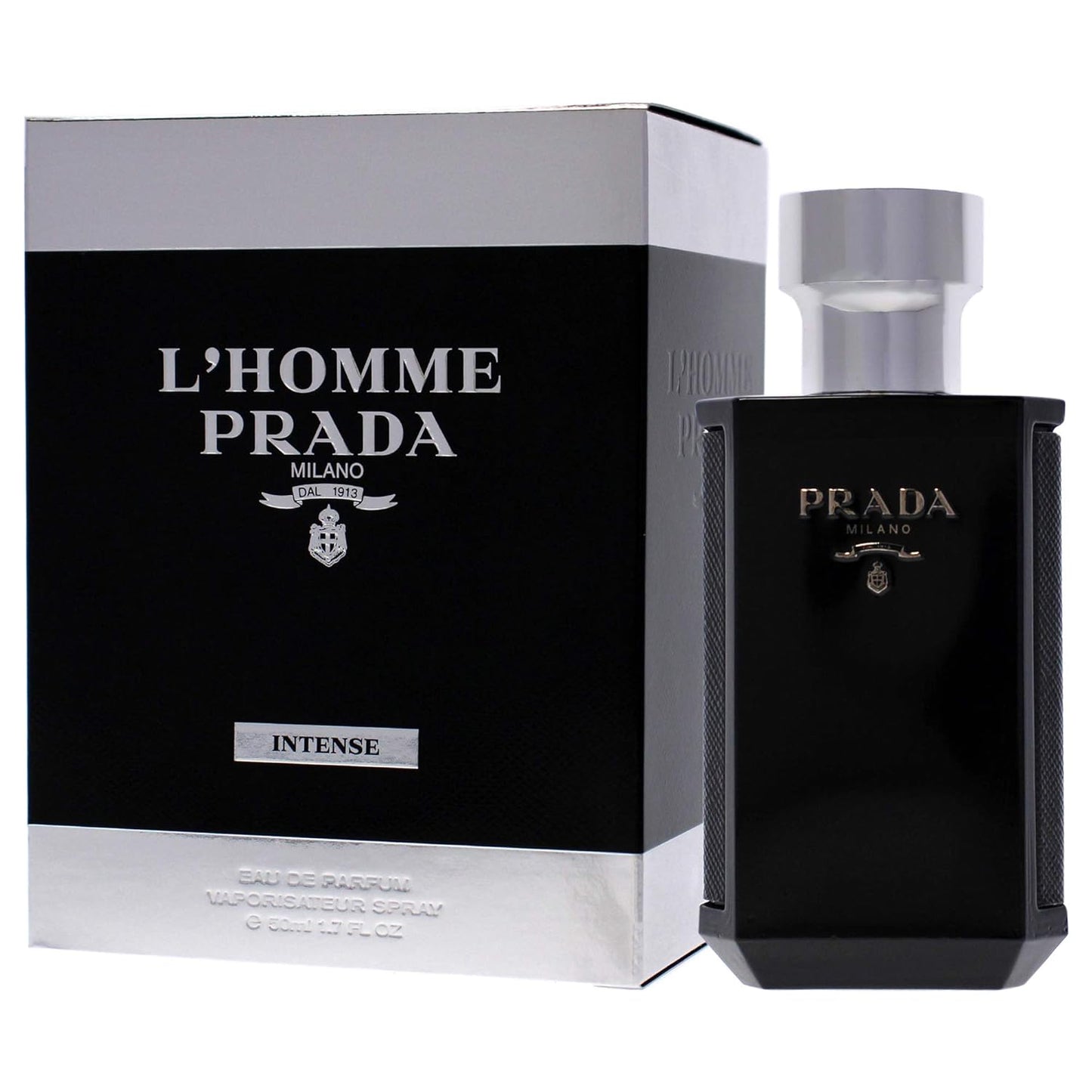 Prada Lhomme Intense Eau de Parfum en Spray para Hombres 3.4 Onzas