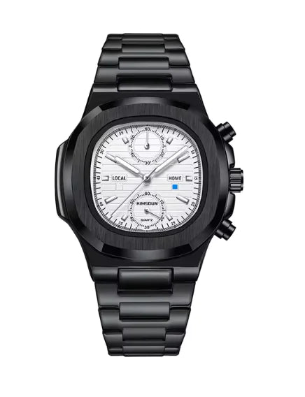 Reloj de Cuarzo Impermeable AquaChron para Hombre