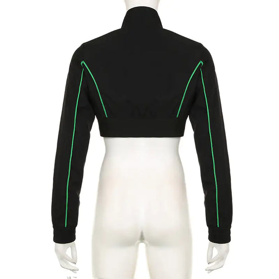 Chaqueta Corta con Cremallera