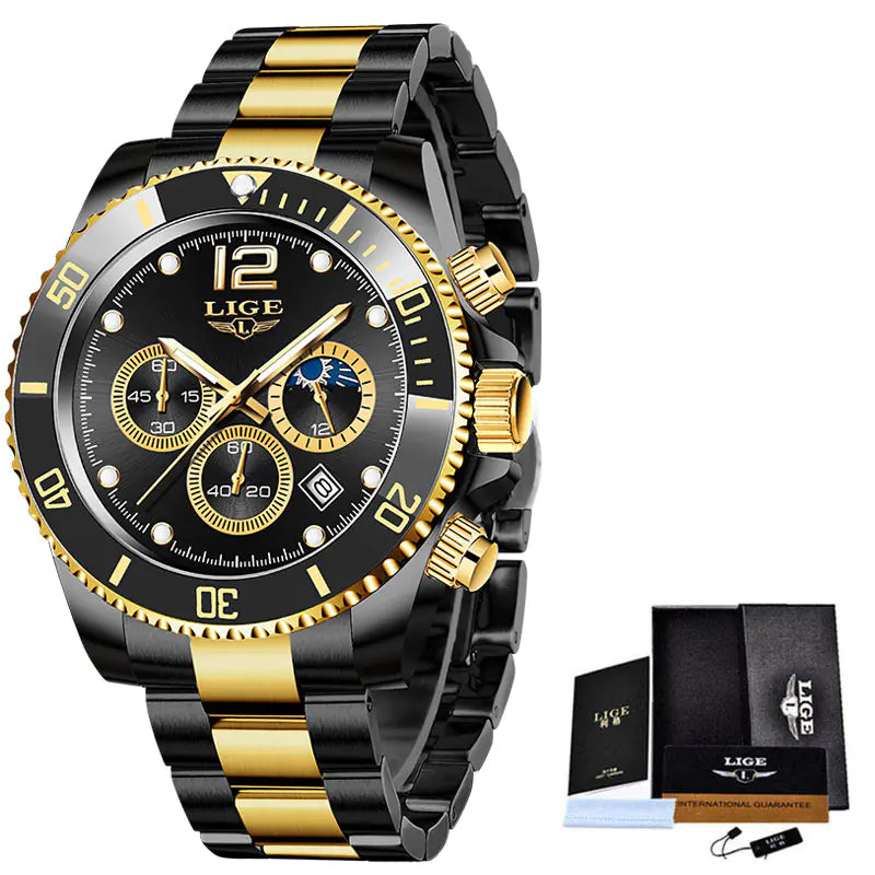 Reloj Cronógrafo Deportivo Impermeable para Hombre