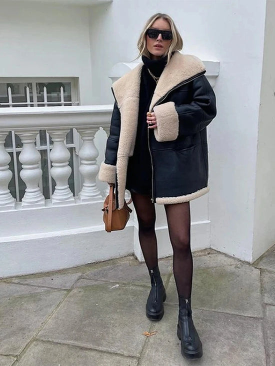 Chaqueta Bomber Cozy Chic