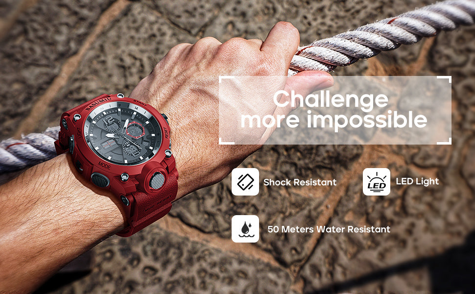 Relojes Deportivos Pienolande Pulsera Militares Tácticos Análogos Digitales