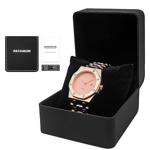 Reloj de cuarzo BARAMON Royalty de acero inoxidable