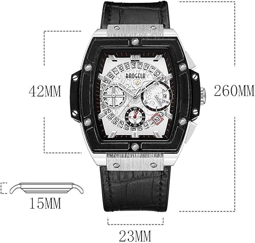 Reloj Deportivo Multifunción de Cuarzo para Hombre