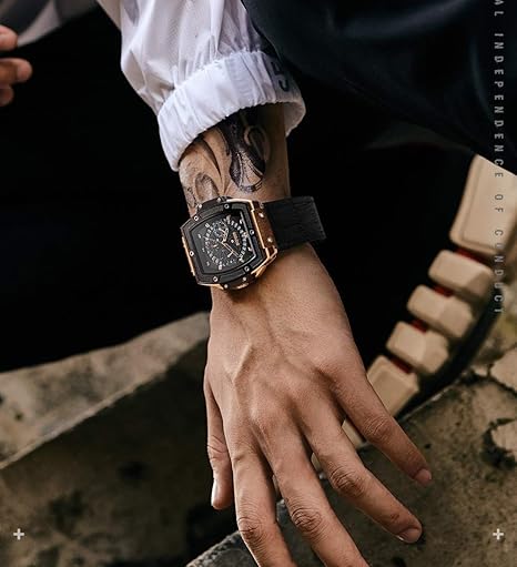 Reloj Deportivo Multifunción de Cuarzo para Hombre