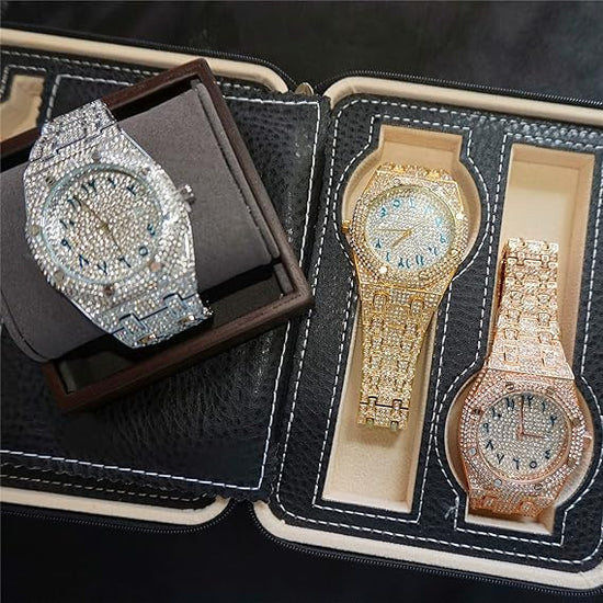 Reloj de Cuarzo Calendario Impermeable
