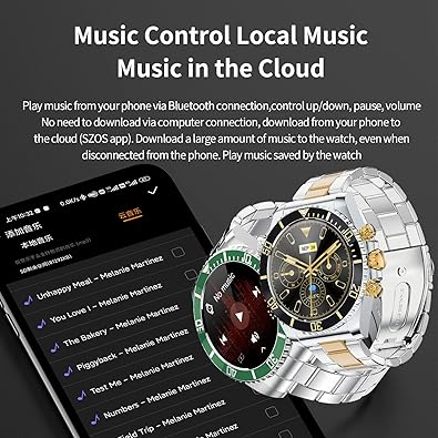 Reloj Inteligente "SmartWatch" Plus Bluetooth para Android y iPhone