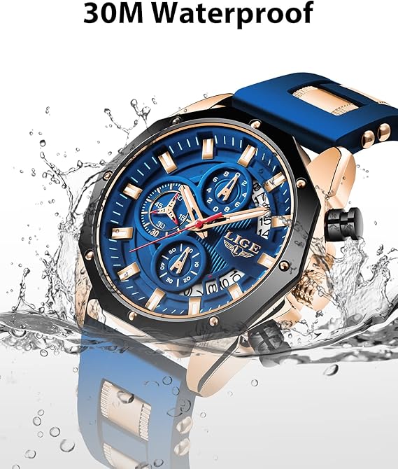 Reloj de Silicona para Hombres