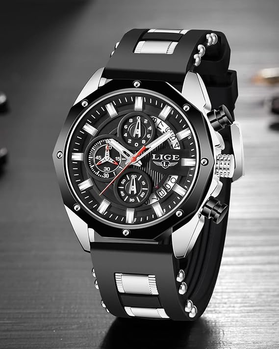 Reloj de Silicona para Hombres