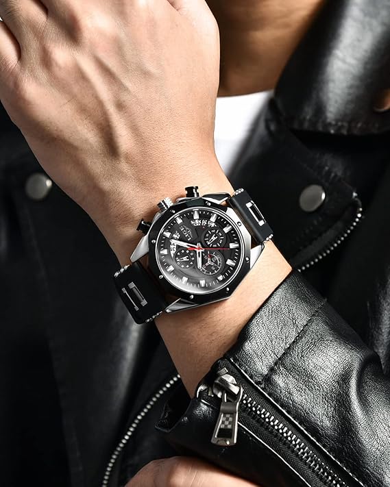 Reloj de Silicona para Hombres