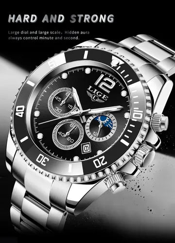 Reloj Cronógrafo Deportivo Impermeable para Hombre