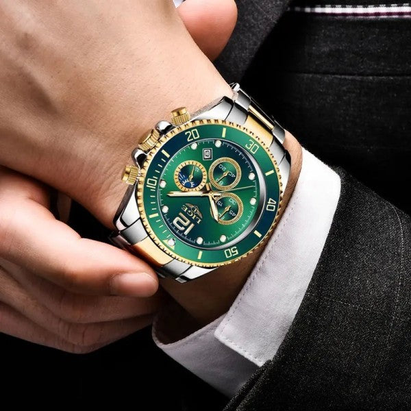 Reloj Cronógrafo Deportivo Impermeable para Hombre