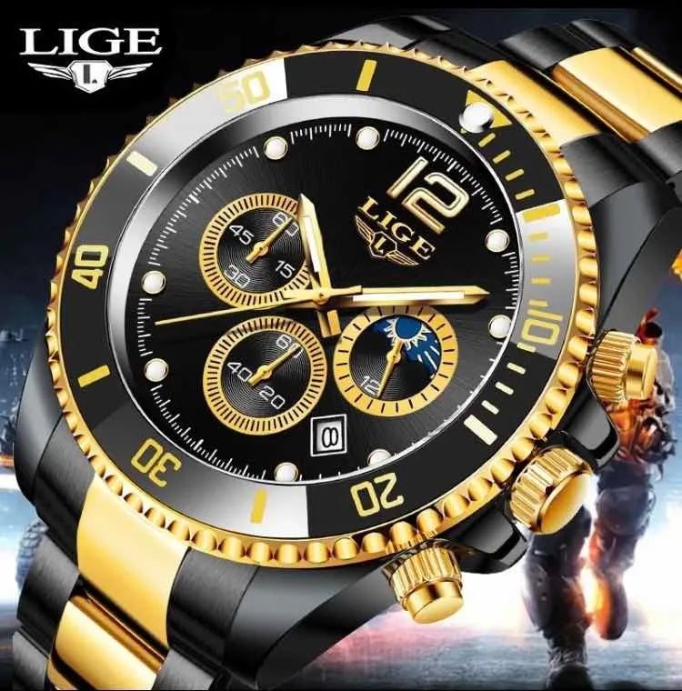Reloj Cronógrafo Deportivo Impermeable para Hombre