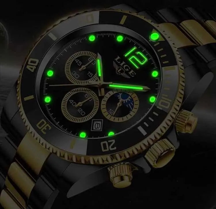 Reloj Cronógrafo Deportivo Impermeable para Hombre