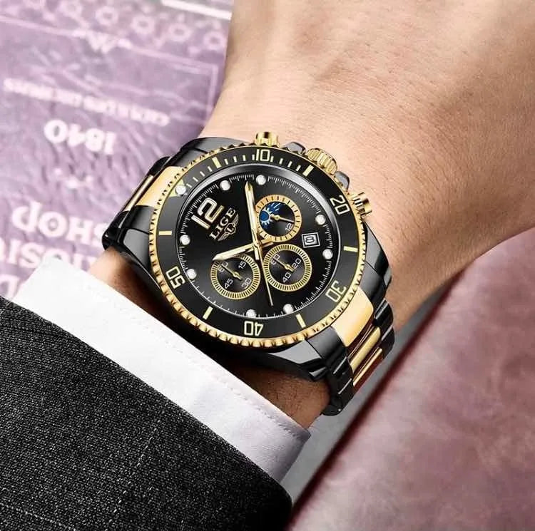 Reloj Cronógrafo Deportivo Impermeable para Hombre