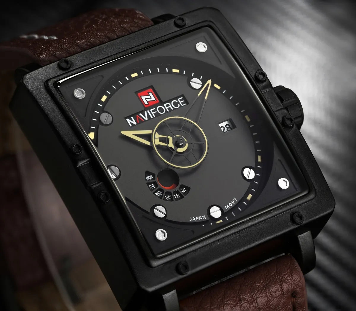 Reloj de Cuarzo con Calendario para Hombres