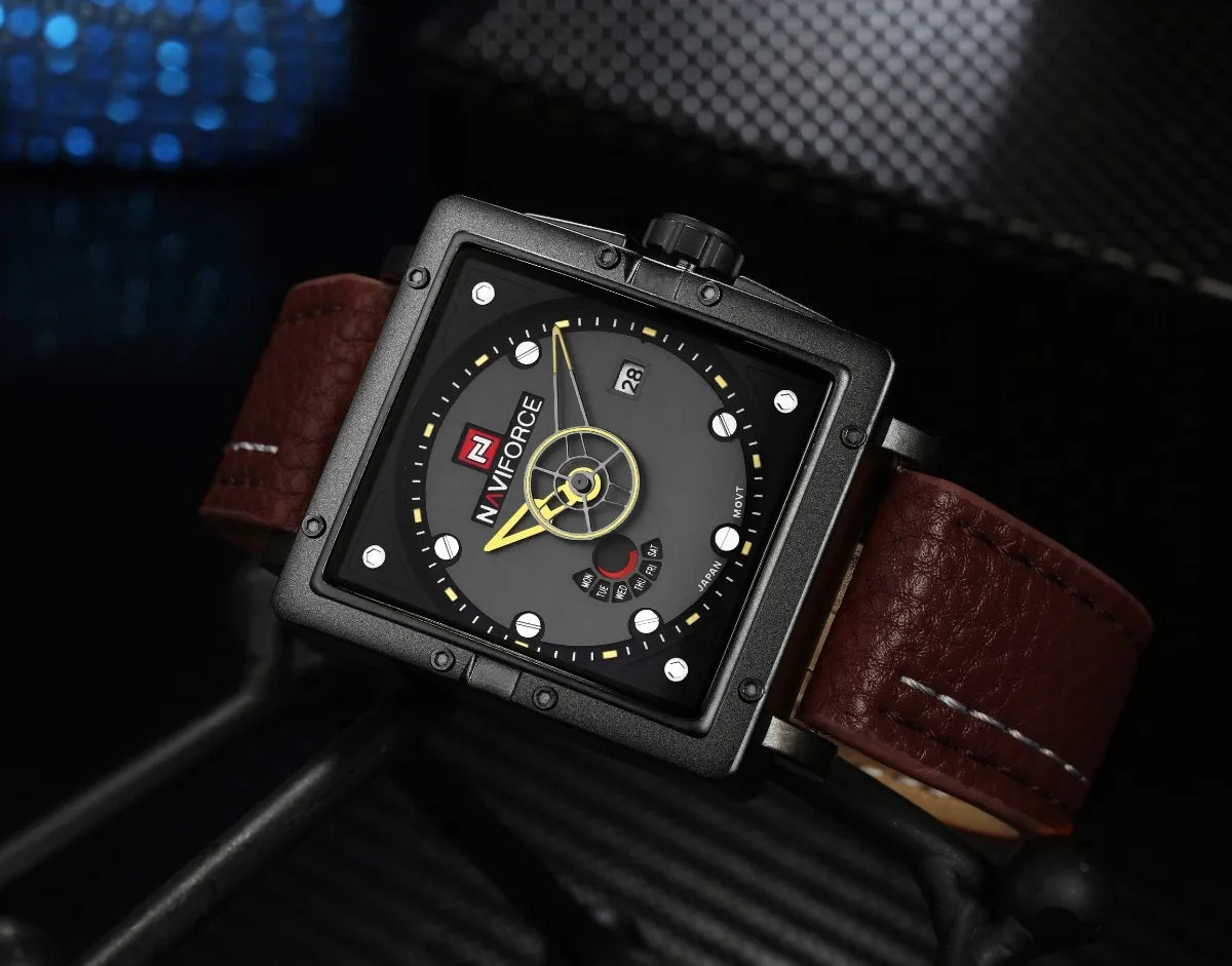 Reloj de Cuarzo con Calendario para Hombres