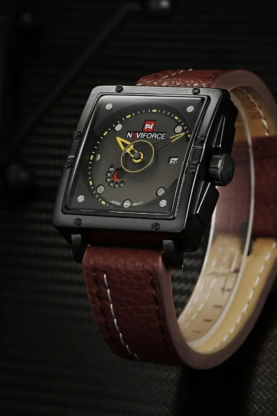 Reloj de Cuarzo con Calendario para Hombres