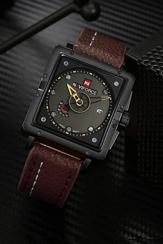 Reloj de Cuarzo con Calendario para Hombres
