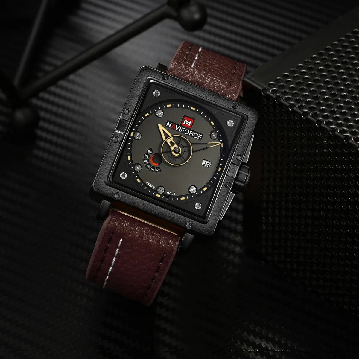 Reloj de Cuarzo con Calendario para Hombres