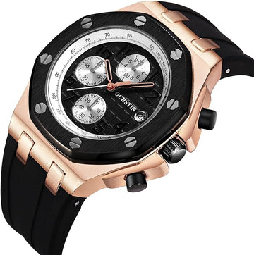 Rose gold black