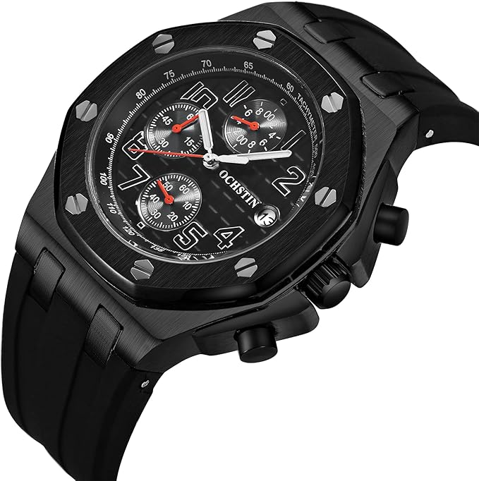 Reloj Cronógrafo Deportivo Impermeable con Calendario