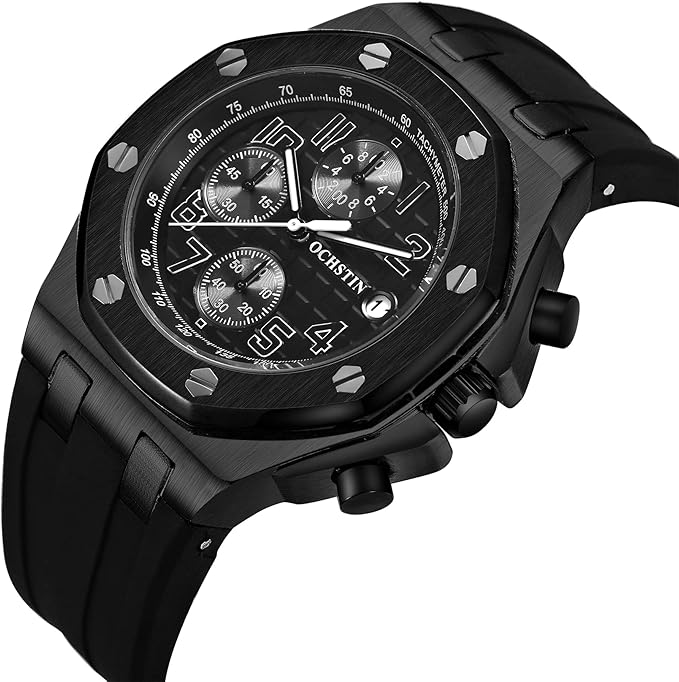 Reloj Cronógrafo Deportivo Impermeable con Calendario