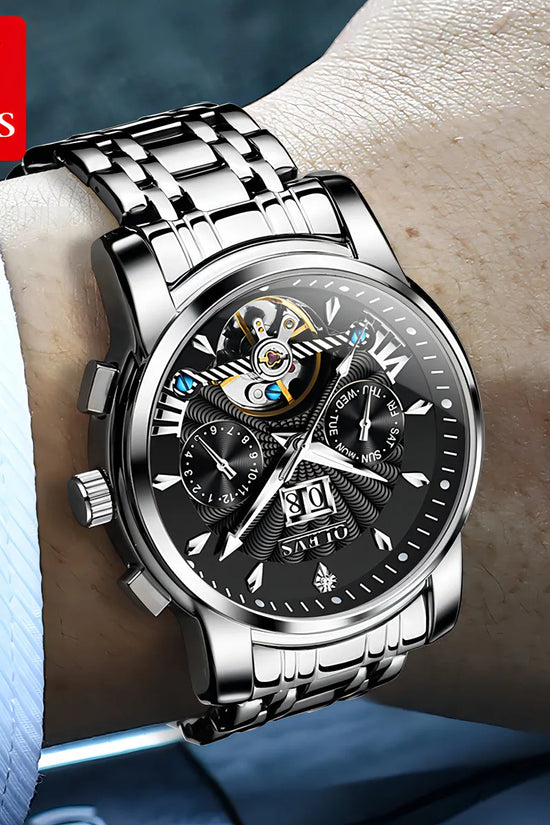 Reloj Automático OLEVS  Diamante Tourbillon