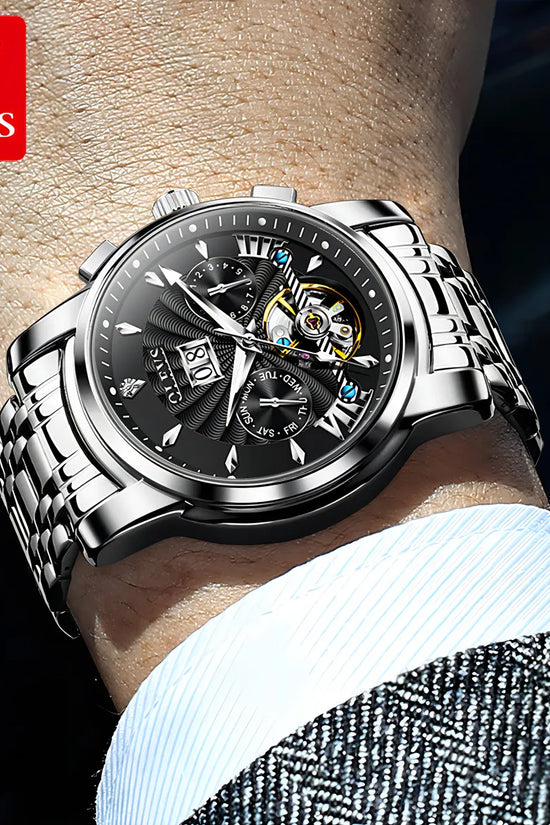 Reloj Automático OLEVS  Diamante Tourbillon