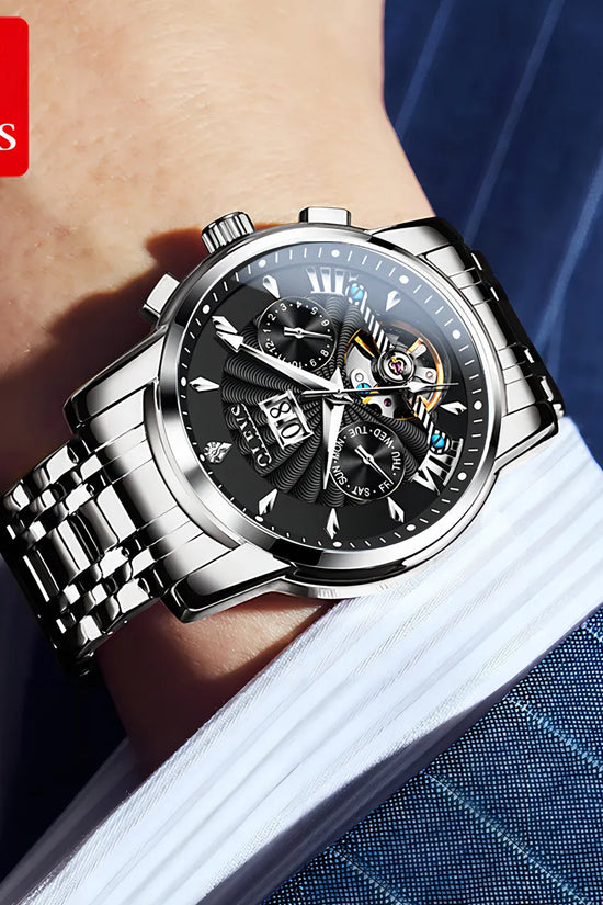 Reloj Automático OLEVS  Diamante Tourbillon