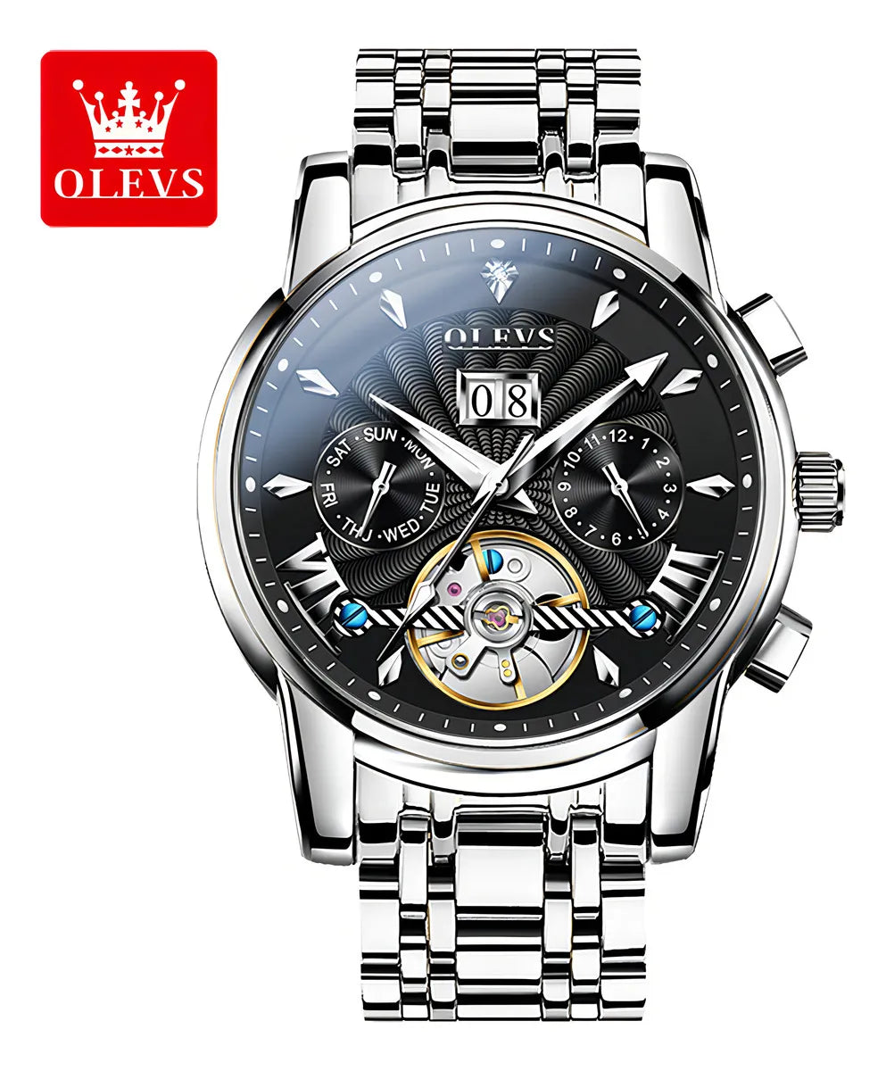 Reloj Automático OLEVS  Diamante Tourbillon