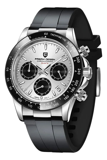 2 Style - Silicone with white face and silver shell