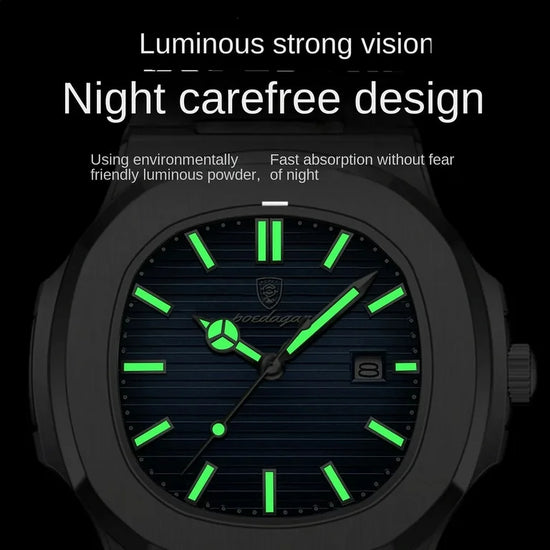 Reloj de Cuarzo Luminoso Impermeable