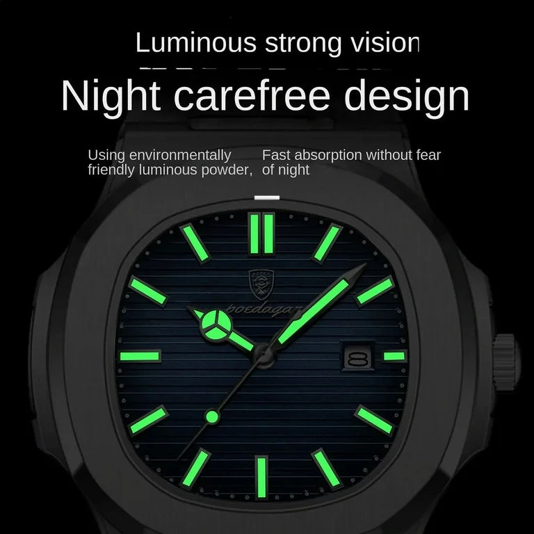 Reloj de Cuarzo Luminoso Impermeable