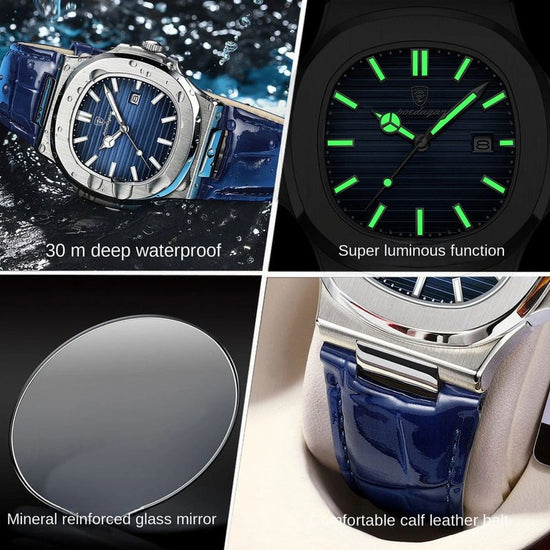 Reloj de Cuarzo Luminoso Impermeable