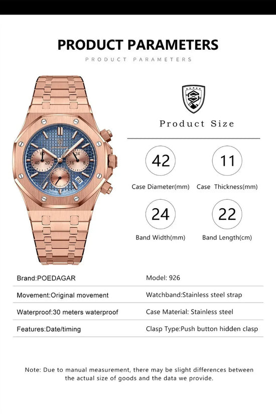 Reloj de Cuarzo para Hombre