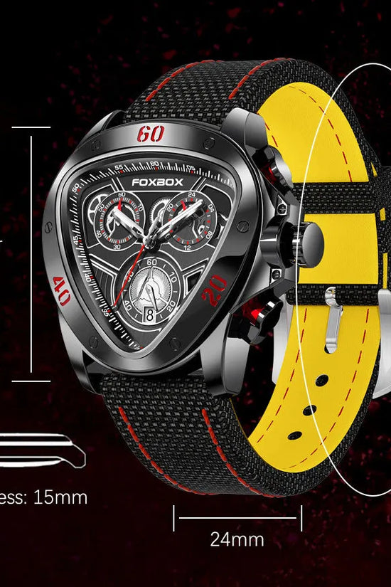 Reloj Triangular de cuarzo para hombre