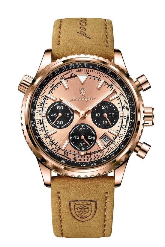Reloj de Cuarzo correa de Cuero