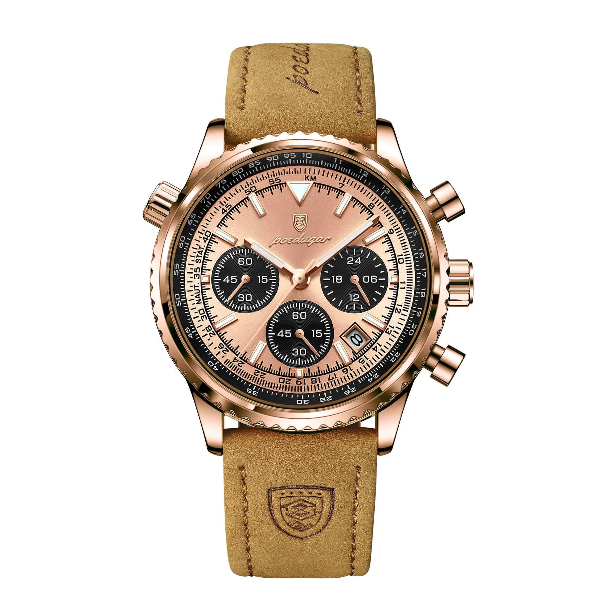 Reloj de Cuarzo correa de Cuero