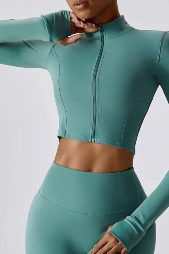 Chaqueta de Correr para Mujeres con Cremallera