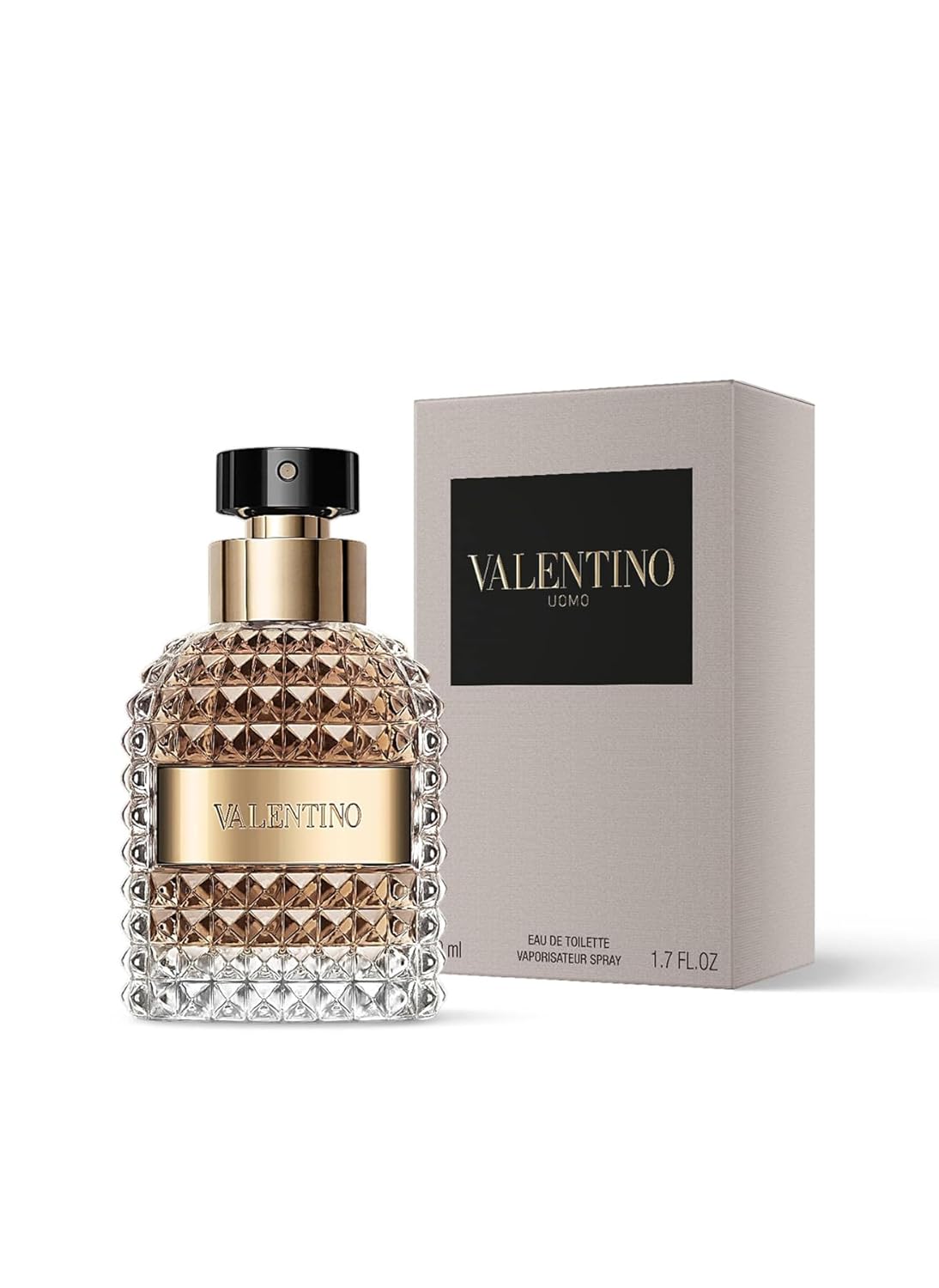 Valentino Uomo Eau De Toilette Spray para Hombres 1.7 Onzas