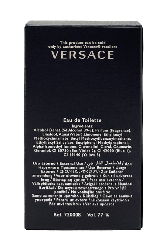 Versace Pour Homme de Gianni Versace para Hombres. Spray Eau De Toilette 1.7 Oz.
